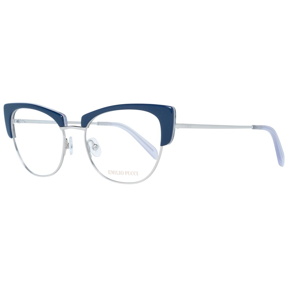 Emilio Pucci Blue Metal Glasses (Frames)