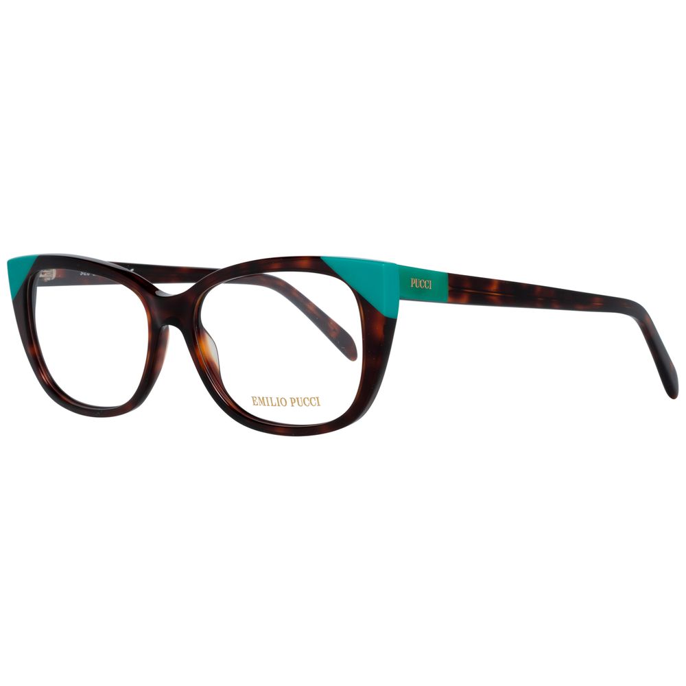 Emilio Pucci Brown Plastic Glasses (Frames)