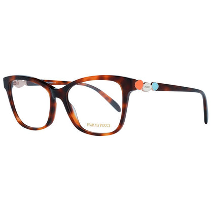 Emilio Pucci Brown Plastic Glasses (Frames)