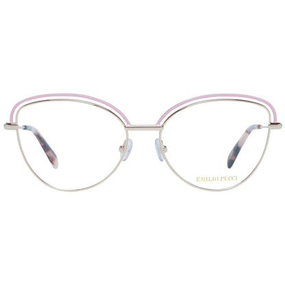 Emilio Pucci Gold Metal Glasses (Frames)