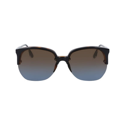 Victoria Beckham Black Acetate Sunglasses