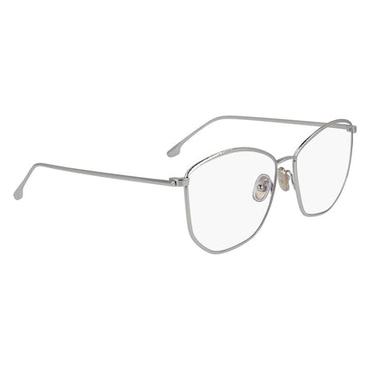 Victoria Beckham Gray Metal Glasses (Frames)