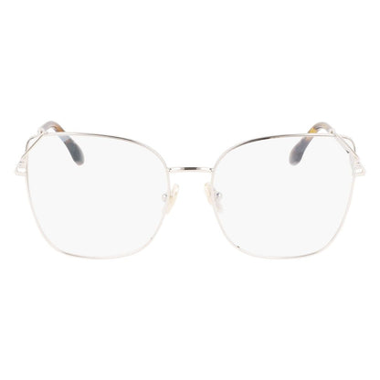 Victoria Beckham Gray Metal Glasses (Frames)
