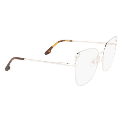 Victoria Beckham Gray Metal Glasses (Frames)