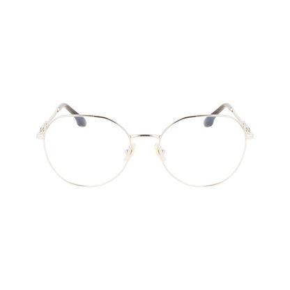 Victoria Beckham Gray Metal Glasses (Frames)