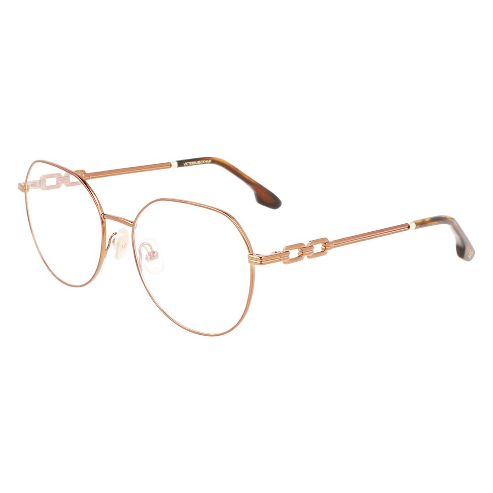 Victoria Beckham Brown Metal Glasses (Frames)