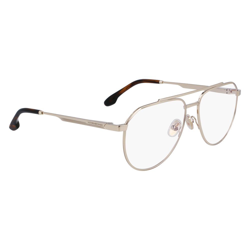 Victoria Beckham Gold Metal Glasses (Frames)