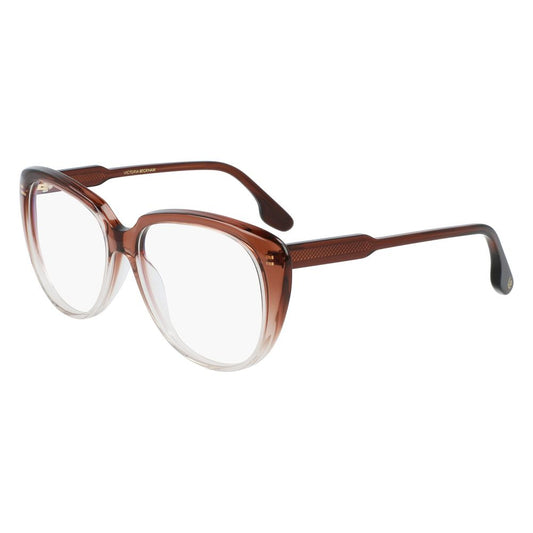 Victoria Beckham Brown Acetate Glasses (Frames)