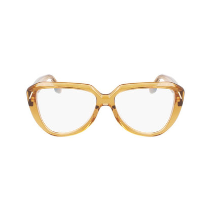 Victoria Beckham Brown Acetate Glasses (Frames)