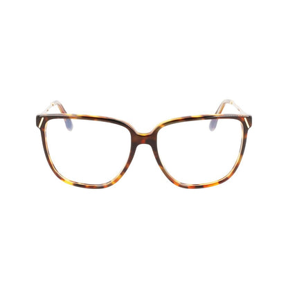Victoria Beckham Brown Acetate Glasses (Frames)