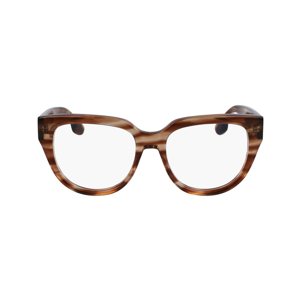Victoria Beckham Brown Acetate Glasses (Frames)