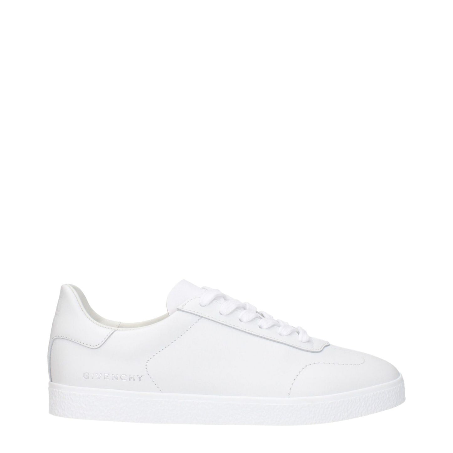 Givenchy White Leather Low Top Sneakers