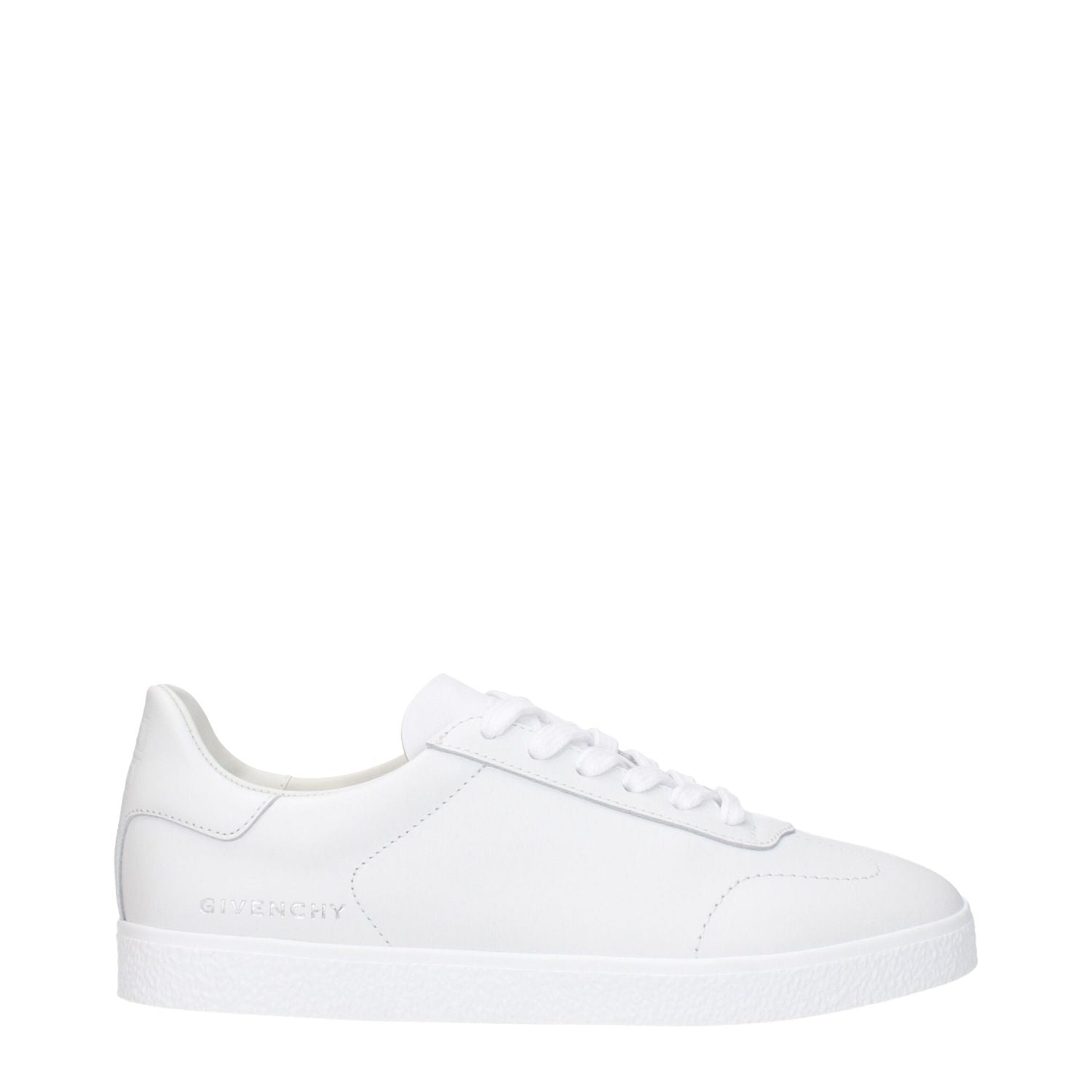 Givenchy White Leather Low Top Sneakers