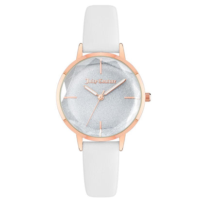 Juicy Couture White Plastic Dress Watch