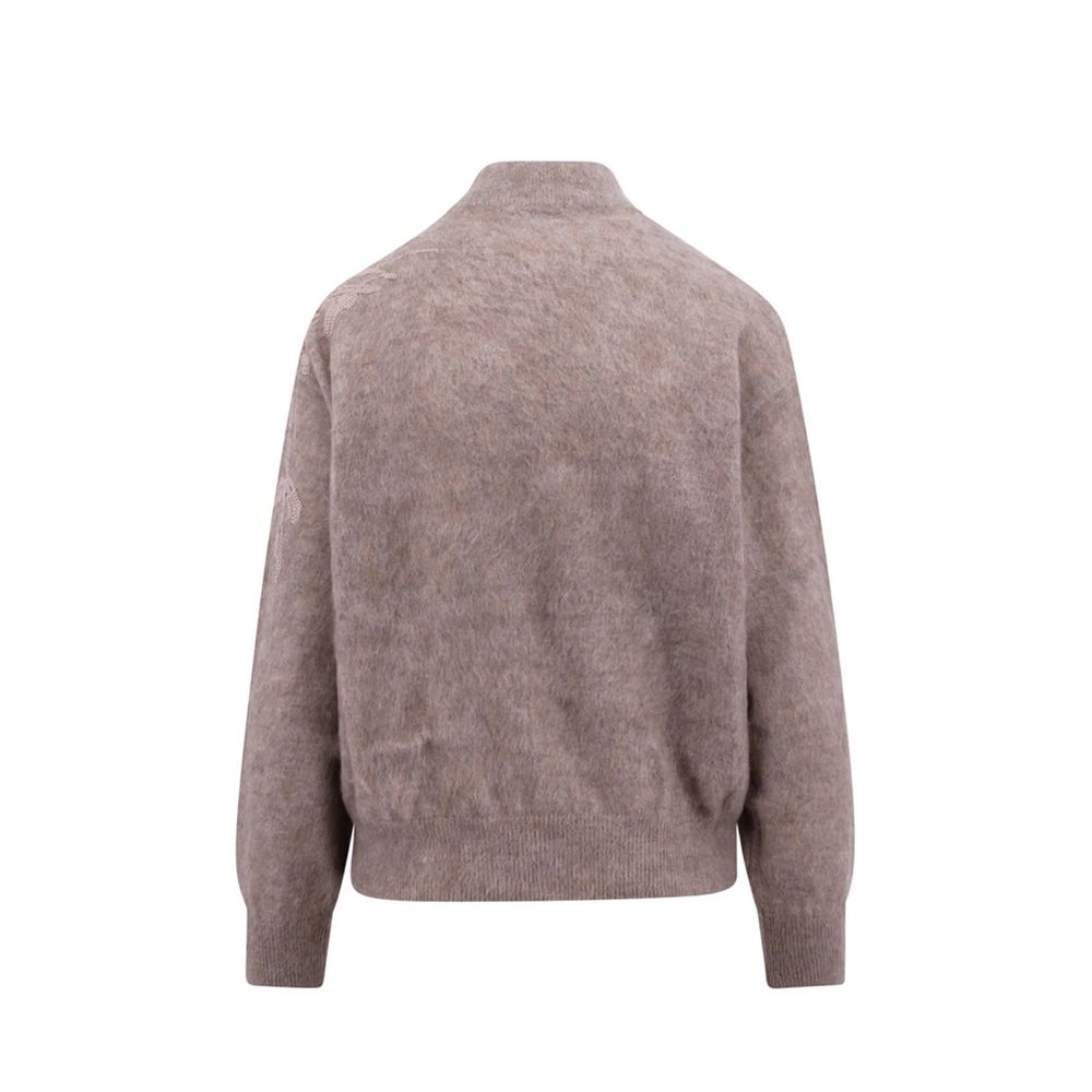 Brunello Cucinelli Beige Cashmere Sweatshirt 1728,75611013280,Beige,Brunello Cucinelli,Clothing,New with tags,Sweaters - Clothing,Sweatshirts - Sweaters - Clothing,Women,XL