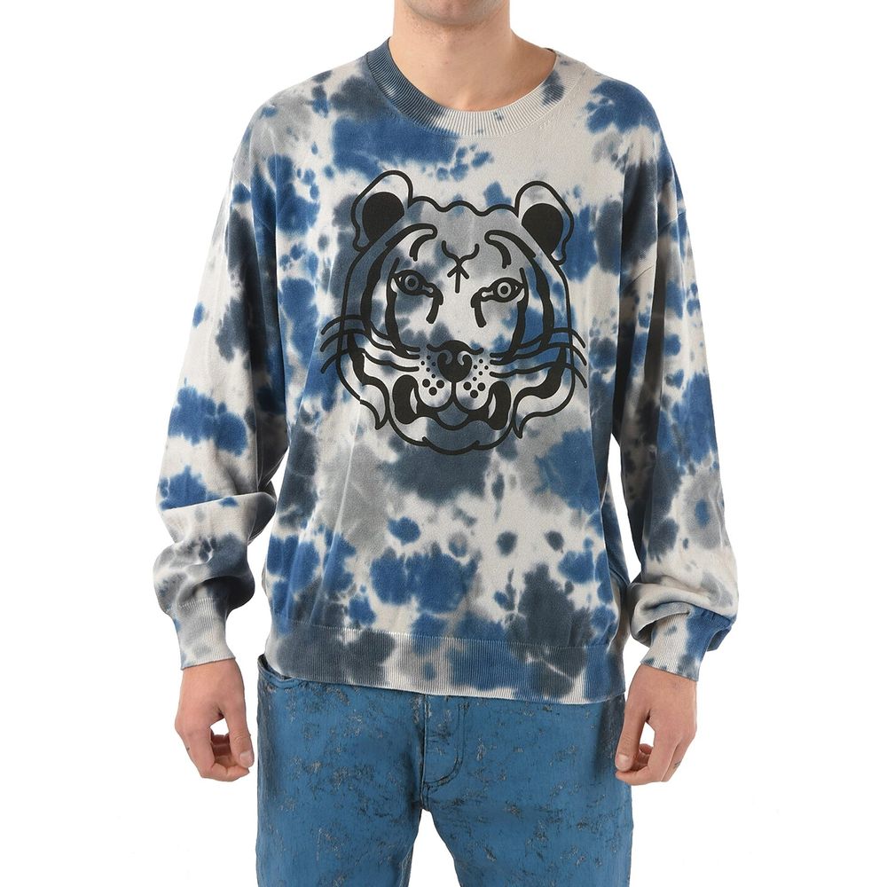 Kenzo Gray Cotton Sweatshirt 1728,75611013280,Clothing,Gray,Kenzo,M,Men,New with tags,S,Sweaters - Clothing,Sweatshirts - Sweaters - Clothing