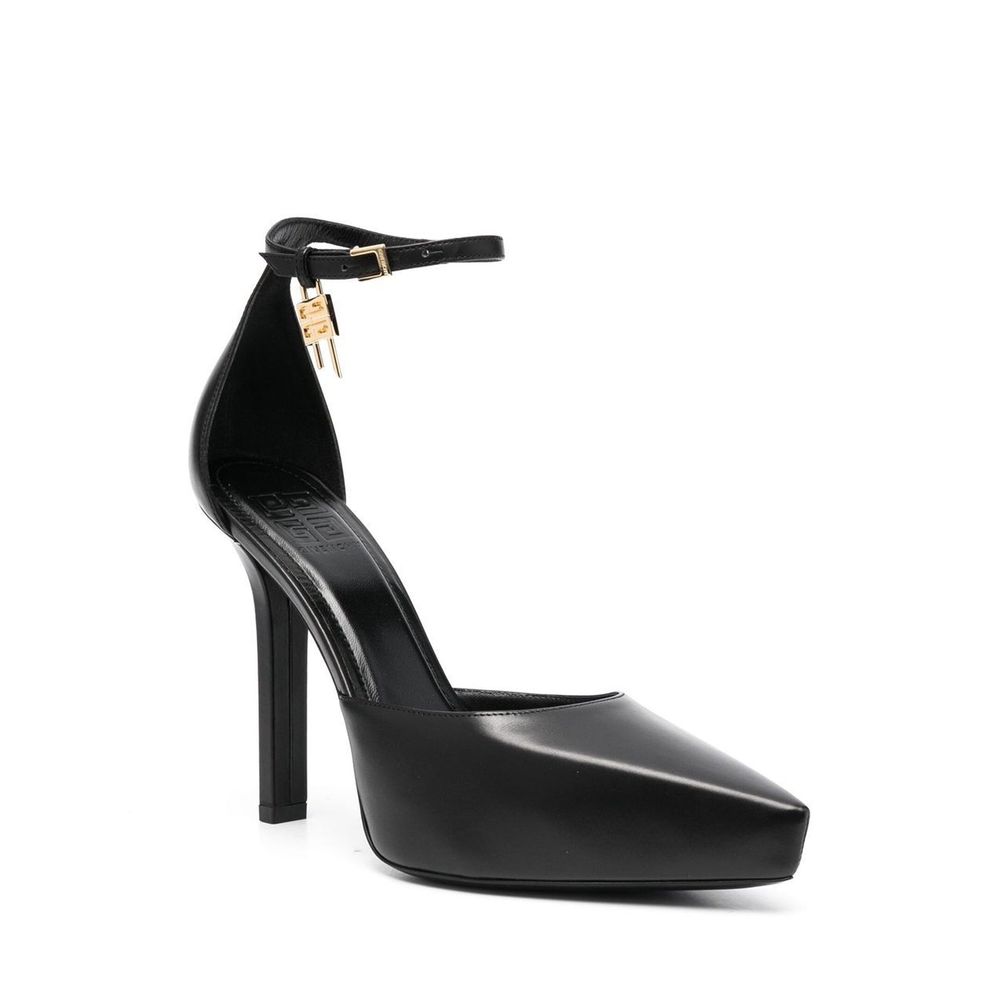 Givenchy Black Calfskin High Heel Pumps
