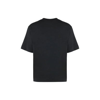 Off-White Black Cotton T-Shirt