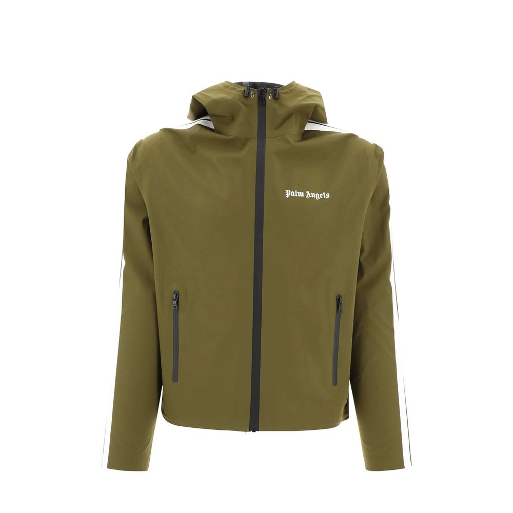Palm Angels Bicolor Polyethylene Full-Length Jacket