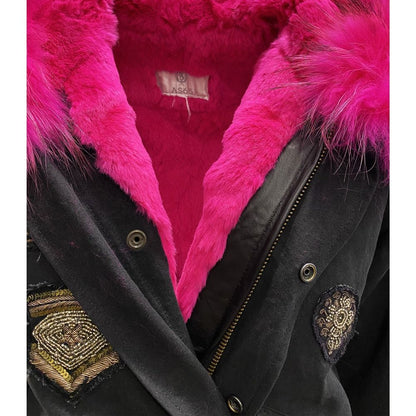 AS65 Black Cotton Parka