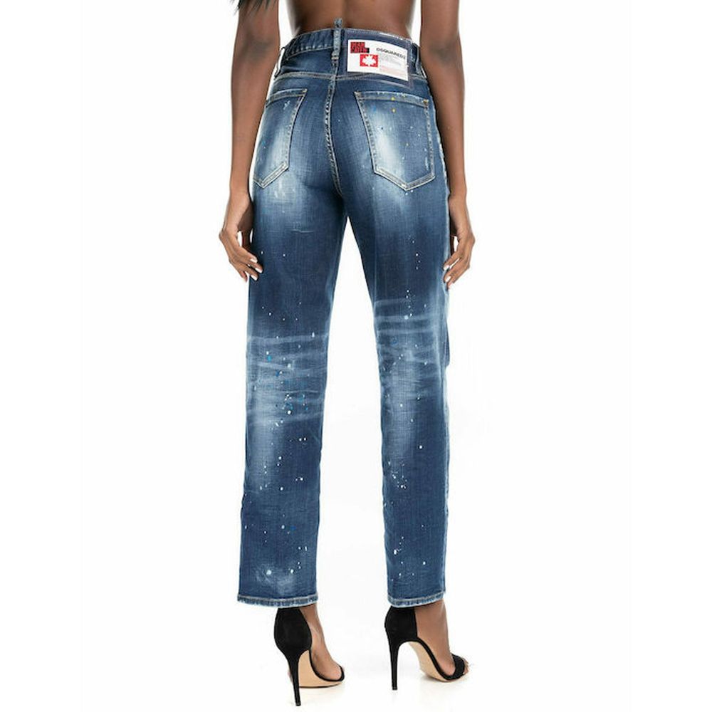 Dsquared² Blue Cotton Jeans Denim 1728,42,75611013280,Blue,Clothing,Dsquared²,Jeans Denim - Clothing,New with tags,Women