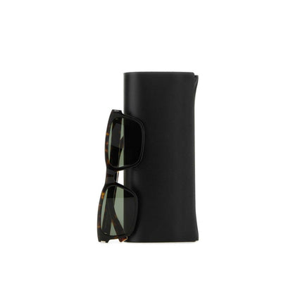Saint Laurent Brown Acetate Sunglasses