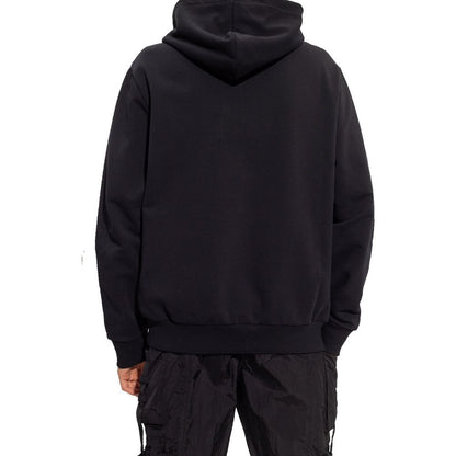 Balmain Black Cotton Sweatshirt