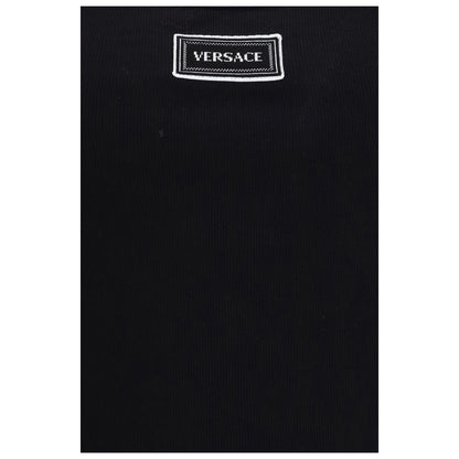 Versace Black Cotton Top