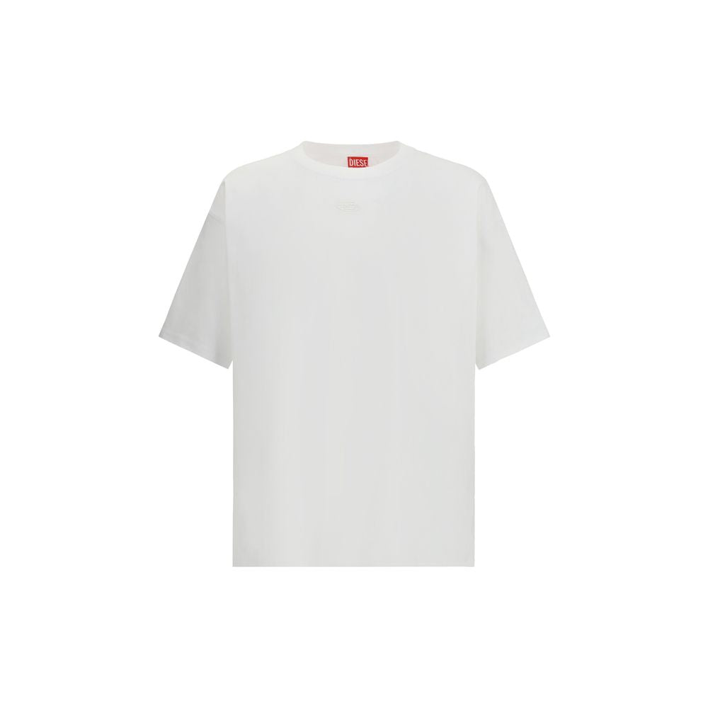 Diesel White Cotton T-Shirt