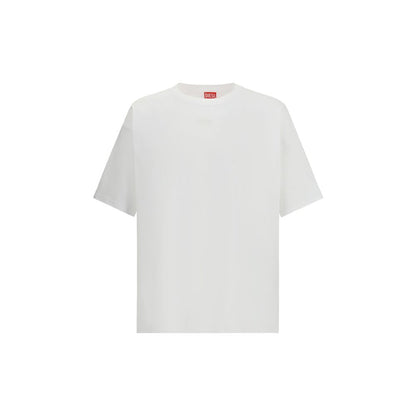 Diesel White Cotton T-Shirt