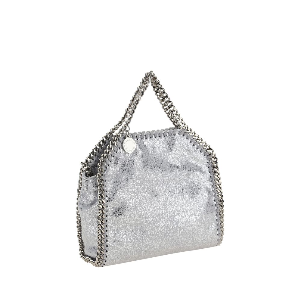 Stella McCartney Silver Polyester Shoulder Bag