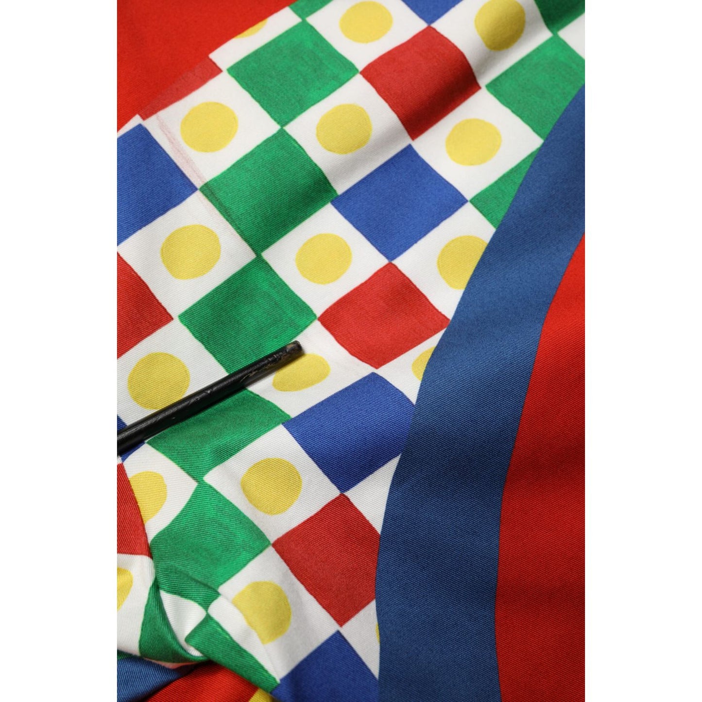 Dolce & Gabbana Multicolor Carretto Print Men Bermuda Shorts