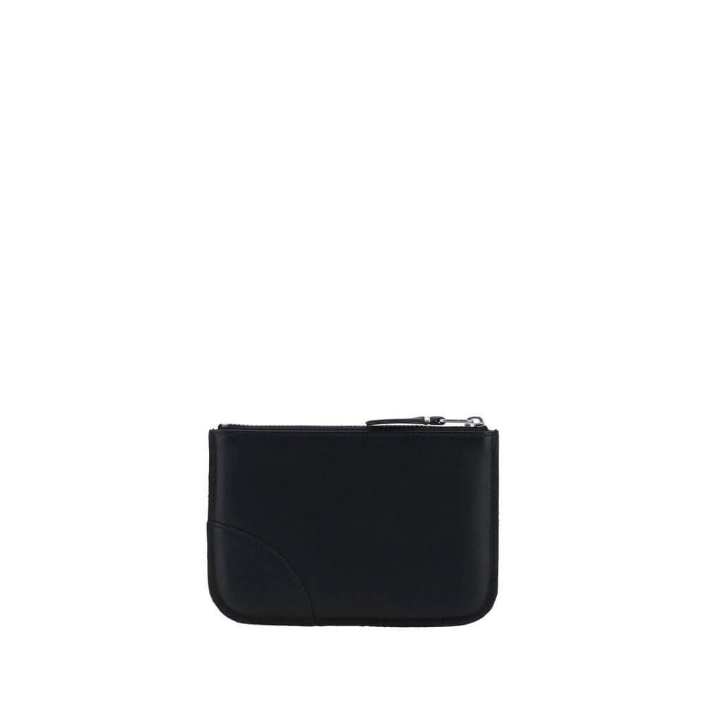 Comme Des Garçons Black Calf Leather Bos Taurus Wallet