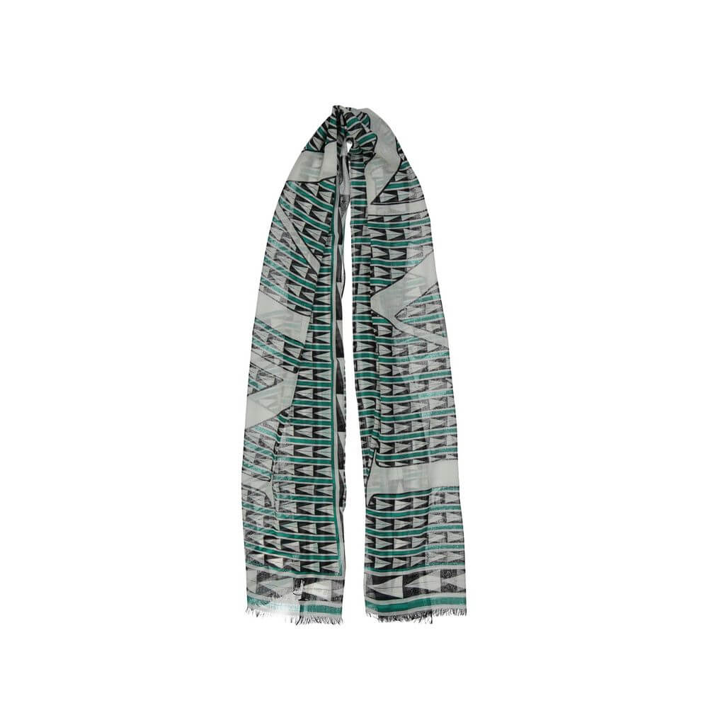 Lanvin Bicolor Wool Scarf