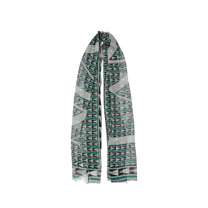 Lanvin Bicolor Wool Scarf