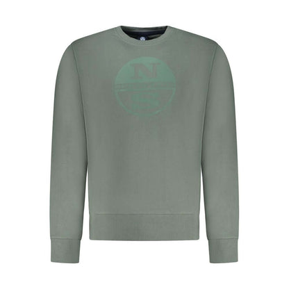 North Sails Verde Cotton Men Sweatshirt