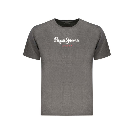 Pepe Jeans Grigio Cotton Men T-Shirt