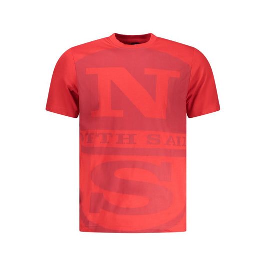 North Sails Rosso Cotton Men T-Shirt