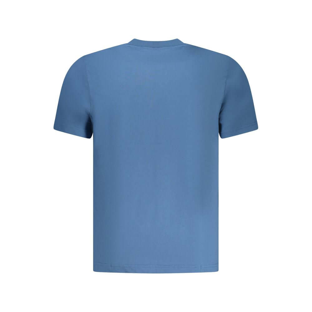 North Sails Blue Cotton Men T-Shirt