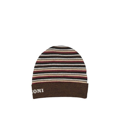 Missoni Brown Wool Beanie