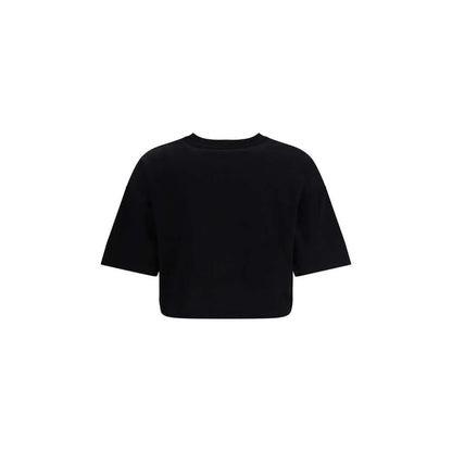 Balmain Black Cotton T-Shirt