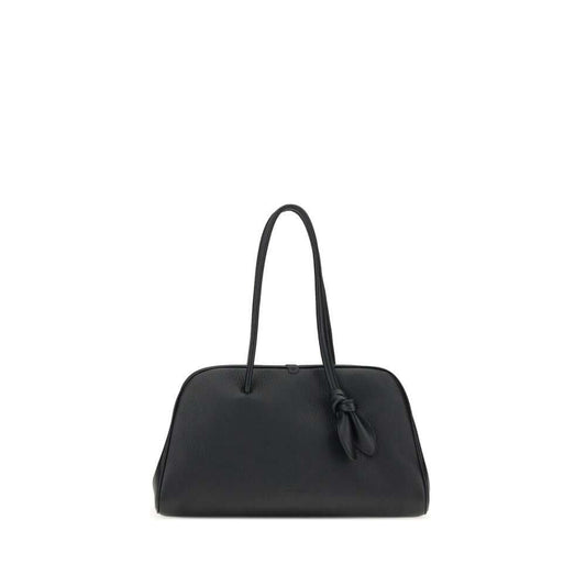 Jacquemus Black Calf Leather Bos Taurus Shoulder Bag