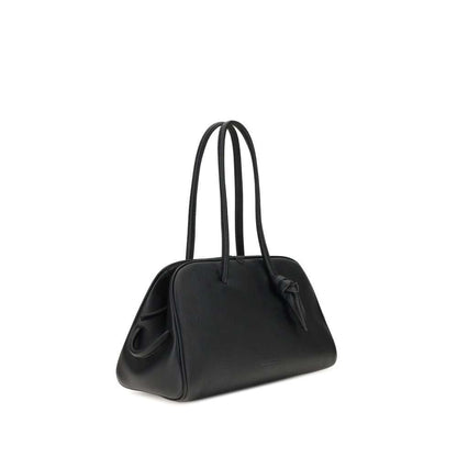 Jacquemus Black Calf Leather Bos Taurus Shoulder Bag