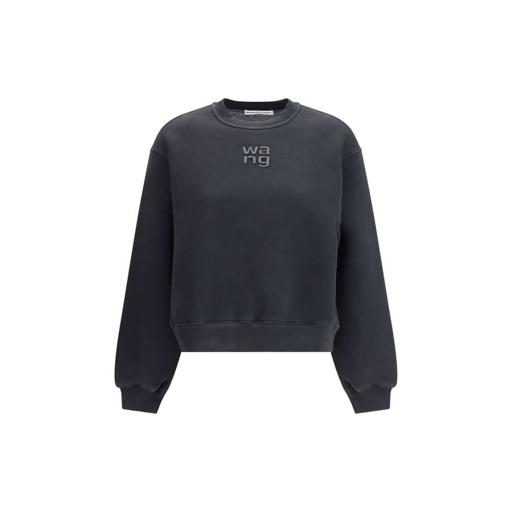 Alexander Wang Black Cotton Sweatshirt