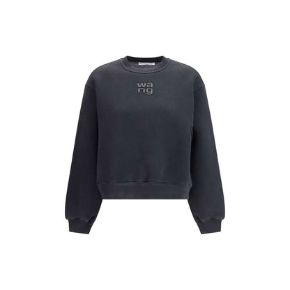 Alexander Wang Black Cotton Sweatshirt