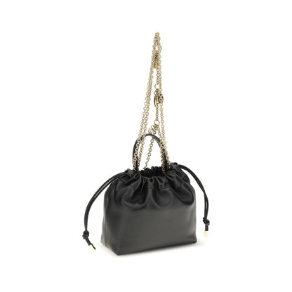 Chloé Black Calf Leather Bos Taurus Shoulder Bag