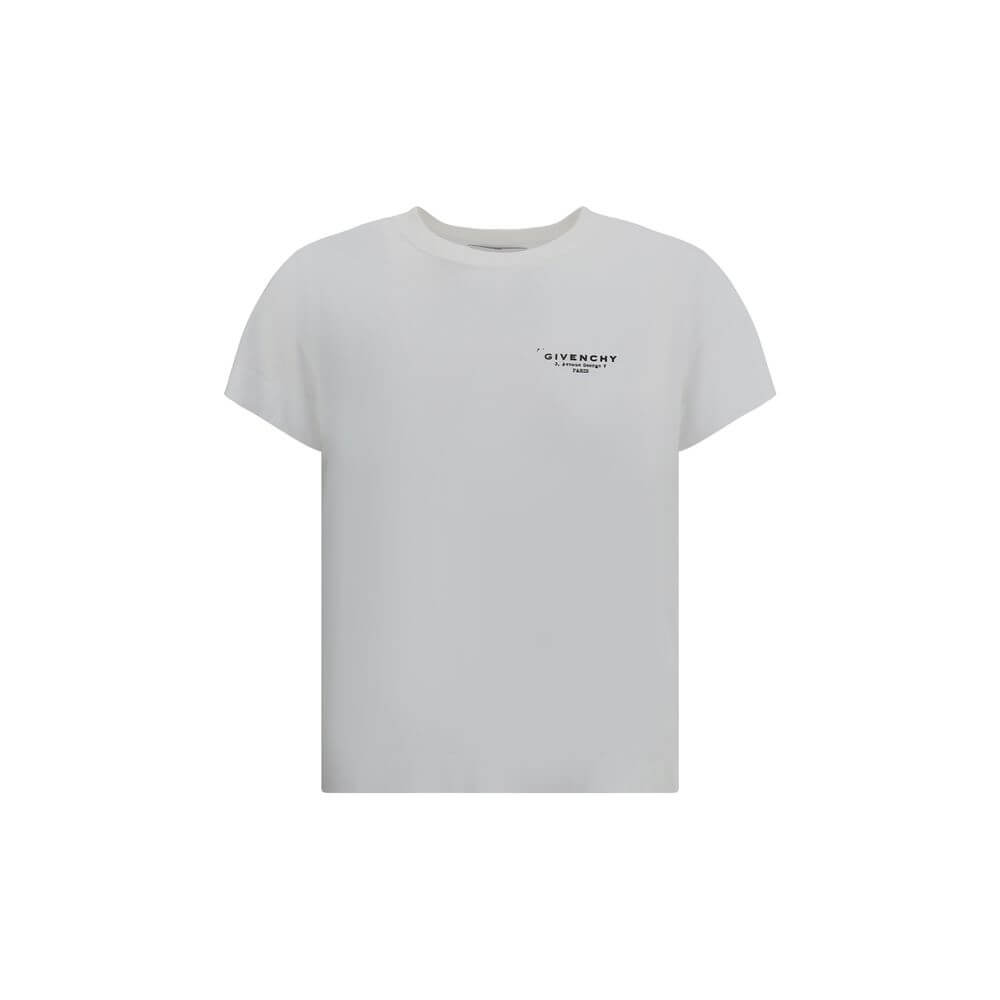 Givenchy White Cotton T-Shirt