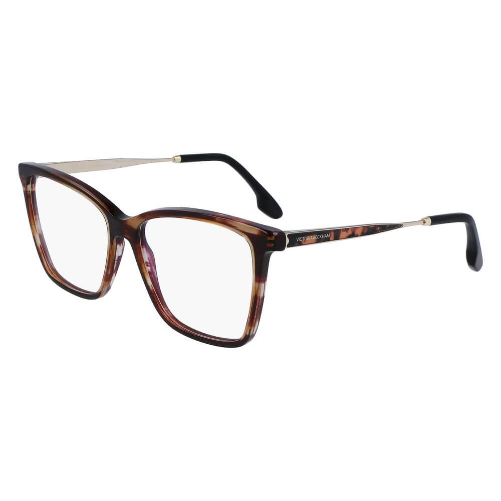 Victoria Beckham Brown Acetate Glasses (Frames)