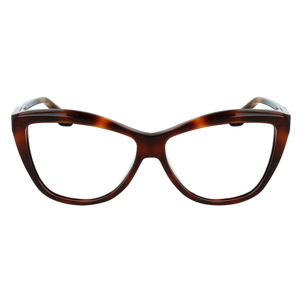 Victoria Beckham Brown Acetate Glasses (Frames)