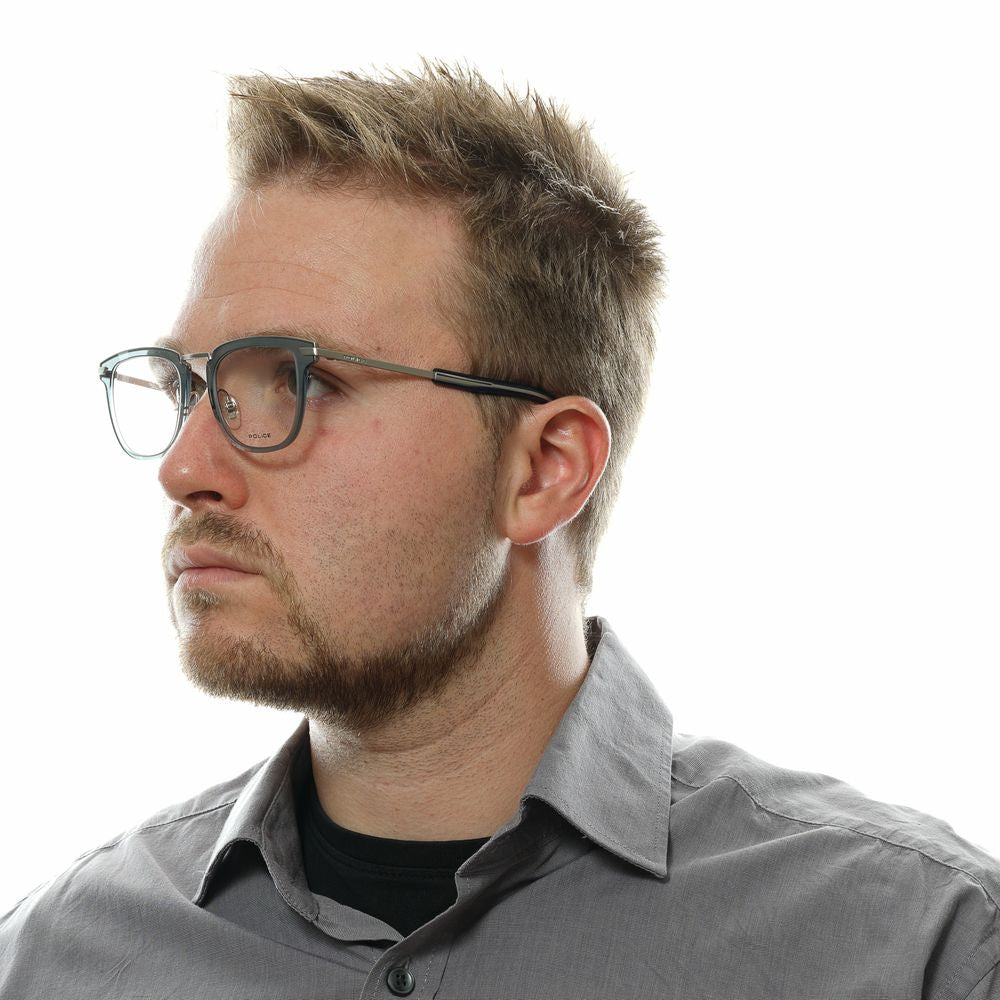 Police Silver Metal & Plastic Glasses (Frames) 1728,67345776800,Accessories,Glasses (Frames) - Glasses and Sunglasses - Accessories,Glasses and Sunglasses - Accessories,Men,New with tags,Police,Silver